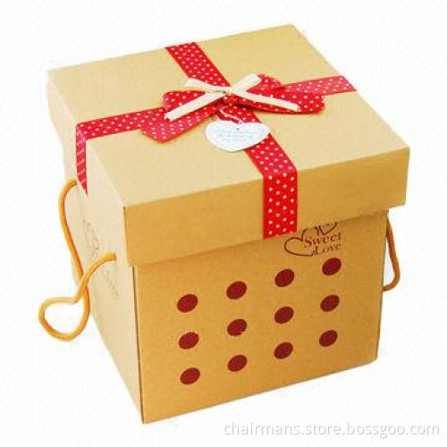 Fruit Packaging Box, Made of Kraft Paper Material